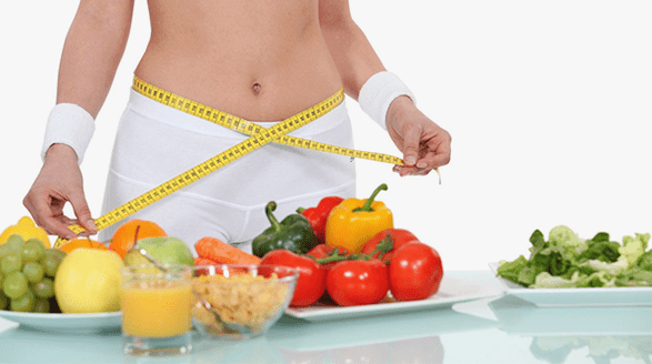 Medindo a cintura mentres adelgaza cunha dieta adecuada